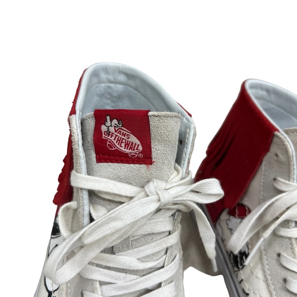 Vans + Peanuts Sk8-Hi Moc dog house unisex trainers Men’s 7.5 Women’s 9 - Picture 5 of 9